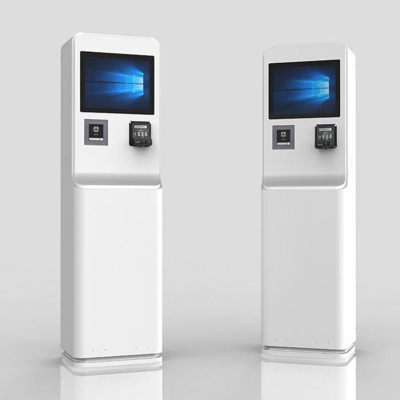 Automated Car Wash And Parking Payment Self Service Kiosk Equipment