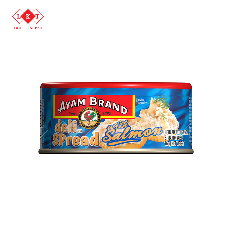 Ayam Brand Tuna Spread Salmon Spread 160G Direct Factory Wholesale Export Ready to Eat Food