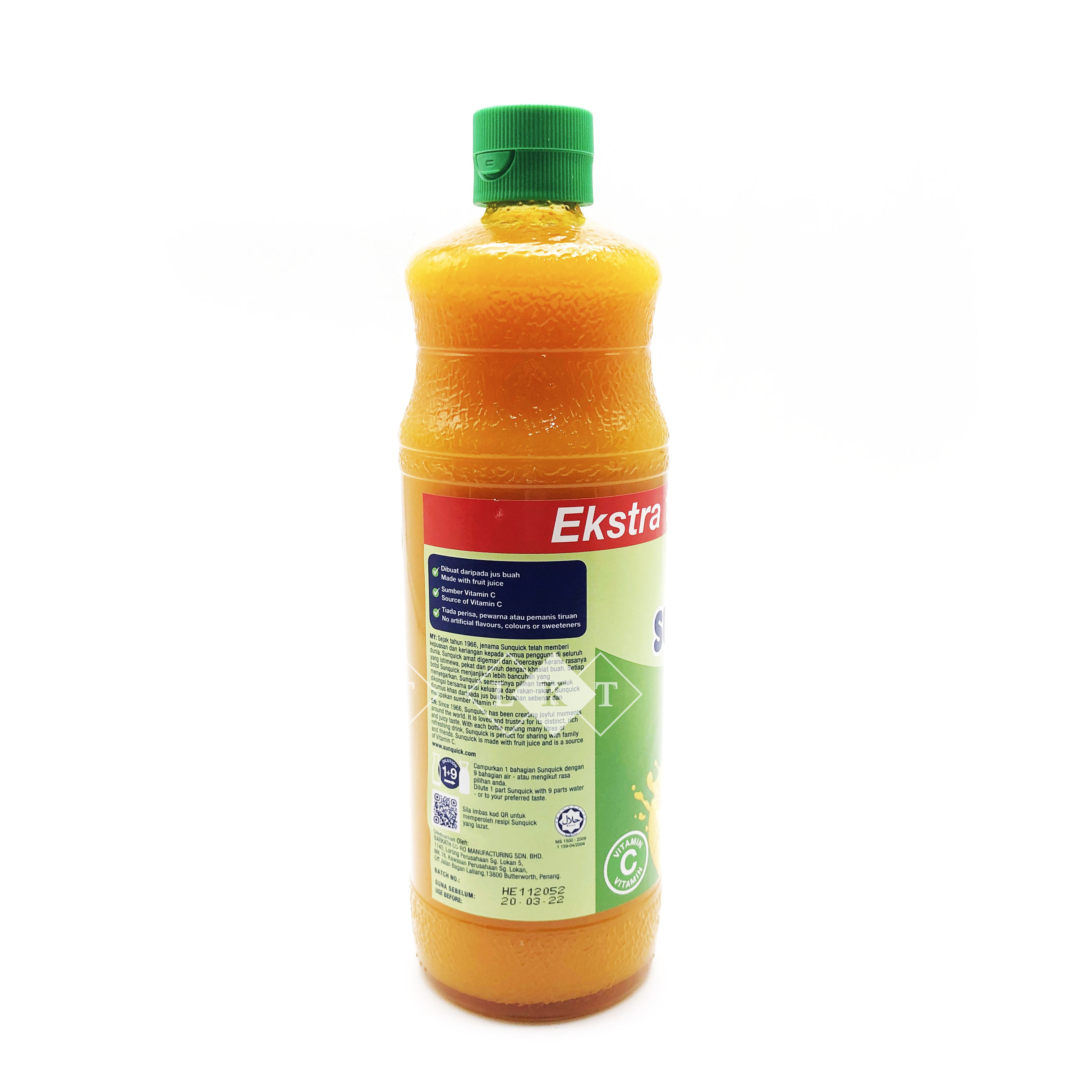 Malaysia Favourite SUNQUICK Concentrate Tropical Fruit Juice 840ml