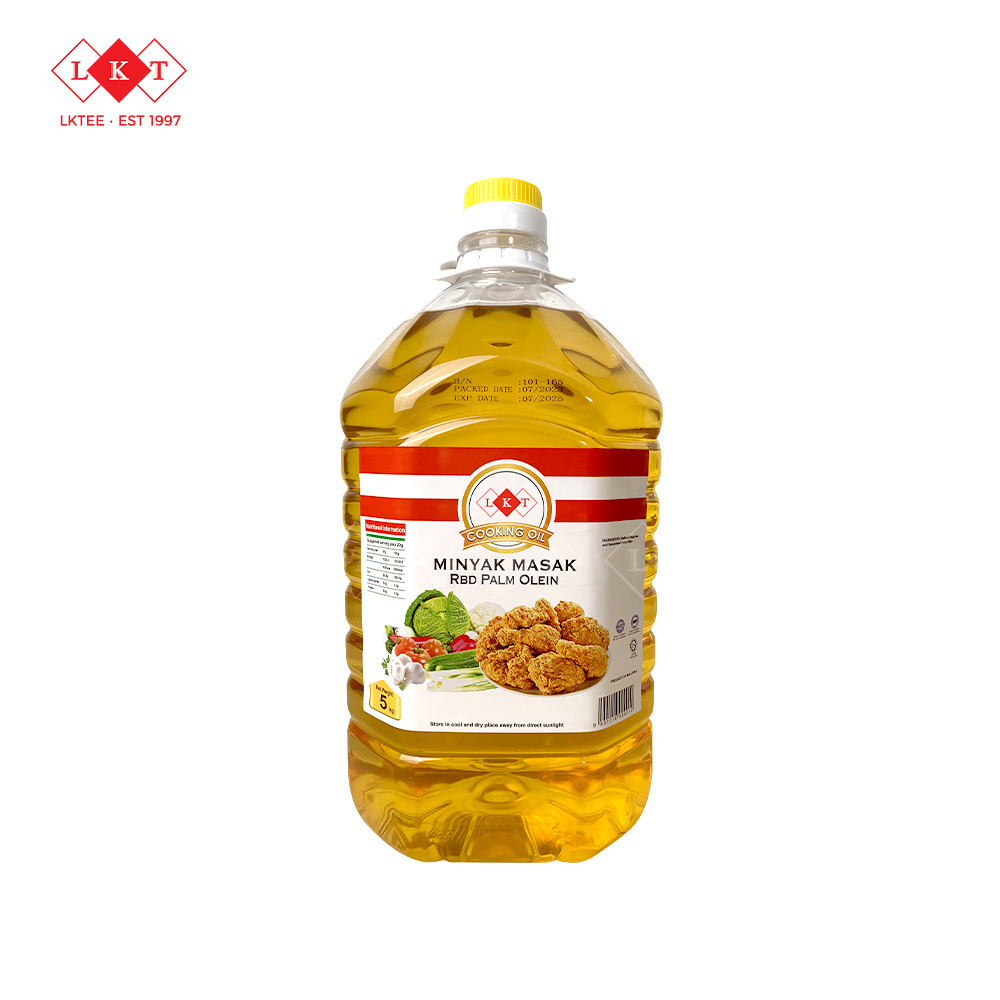 Vegetable Cooking Oil Bottles 5L Minyak Goreng Palm Oil Refined RBD Palm Olein CP10 CP8 CP6