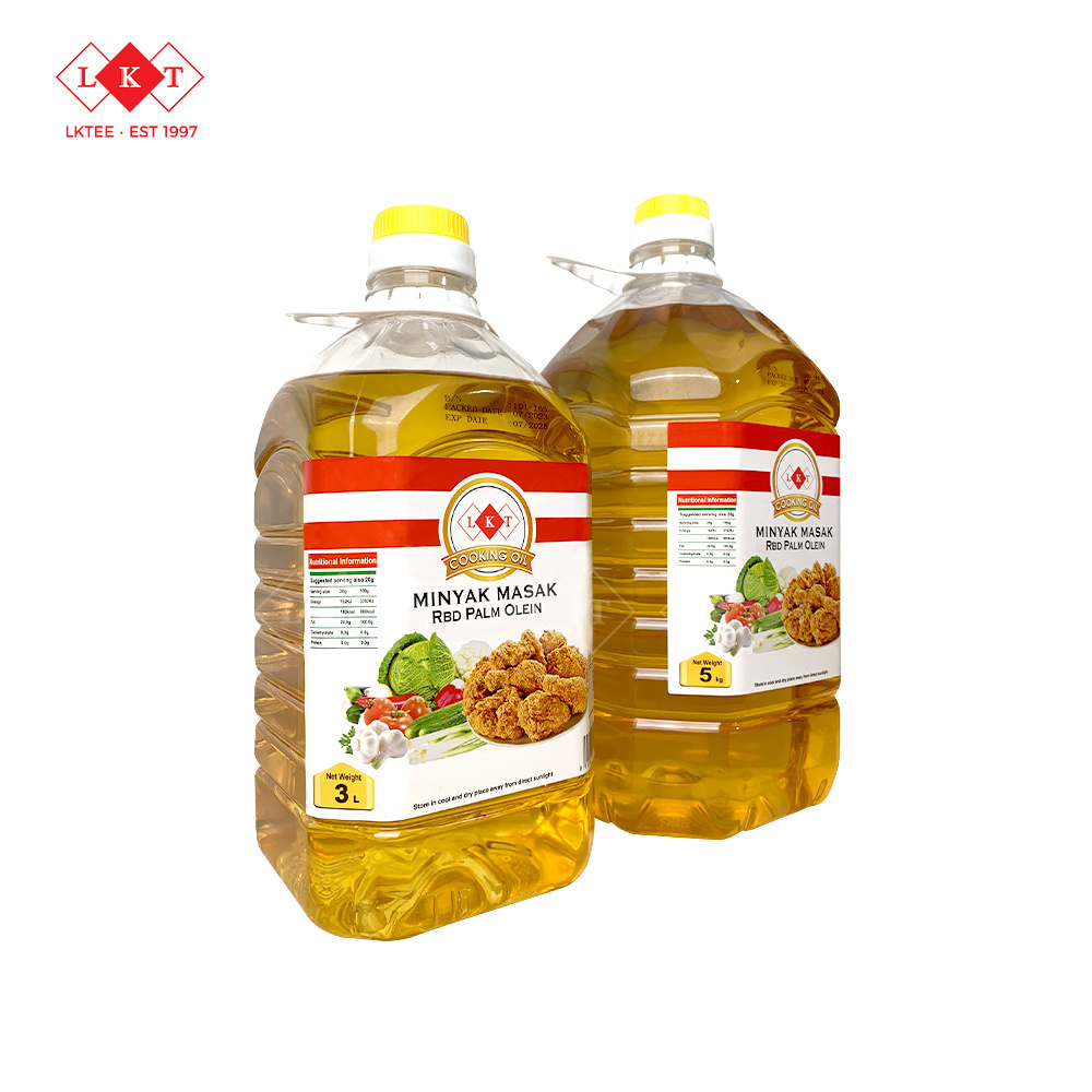 Vegetable Cooking Oil Bottles 5L Minyak Goreng Palm Oil Refined RBD Palm Olein CP10 CP8 CP6