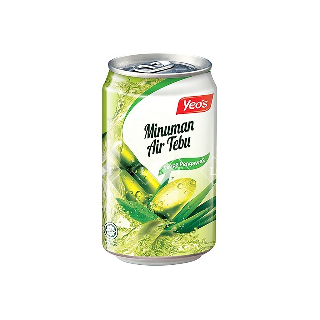 Wholesale Famous Hot Summer Refreshing Asian Beverage YEO'S SUGAR CANE DRINK 300ML CAN