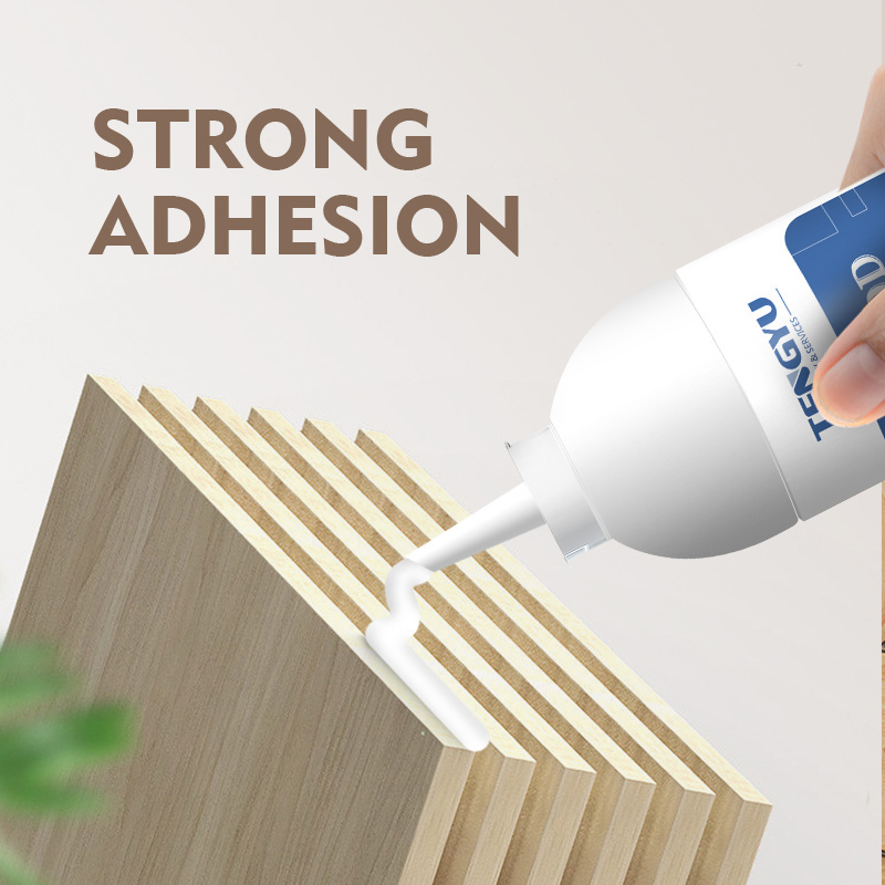 Good Bonding Strength high viscosity water-based Waterproof pva White Glue for Wood