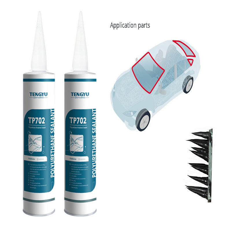 Manufacturer moisture-curing low volatility 310ml polyurethane adhesive sealant for automotive windshield