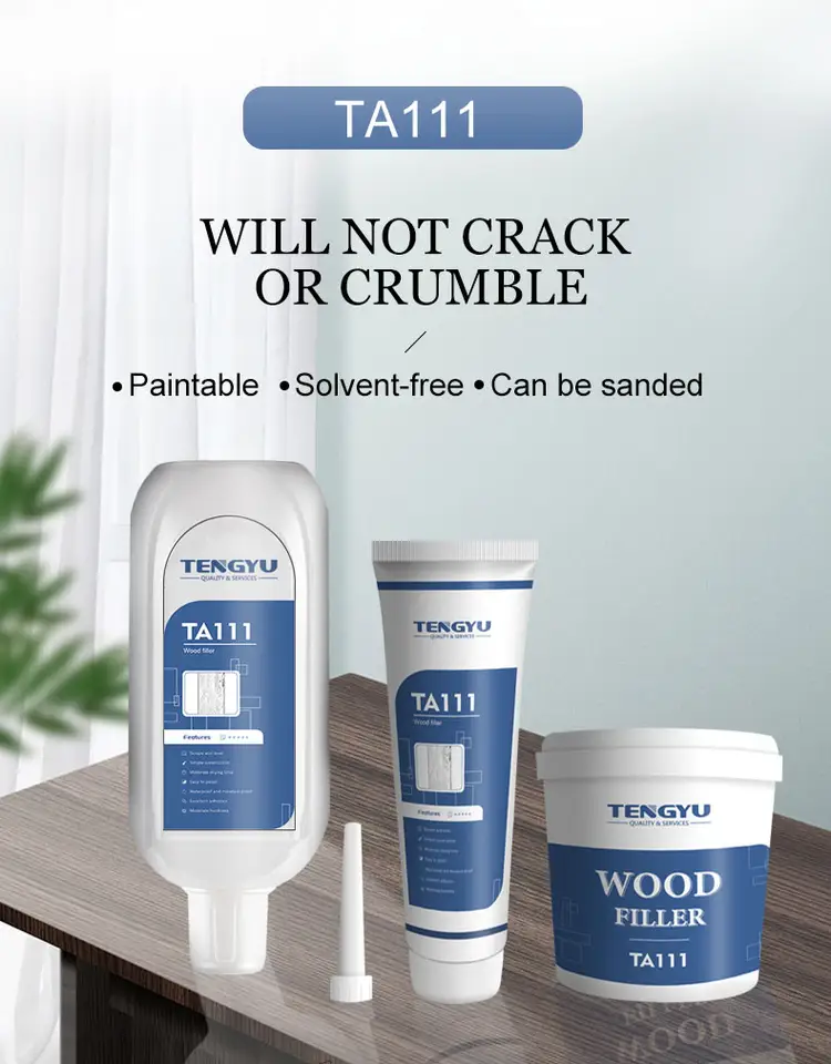 Timbermate Paintable Water Based putty filler caulk repair paste wood Filler for floors