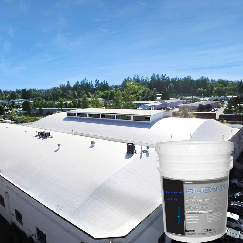 Roof cement waterproofing material 25kg liquid rubber roof leakage waterproofing waterproof coating