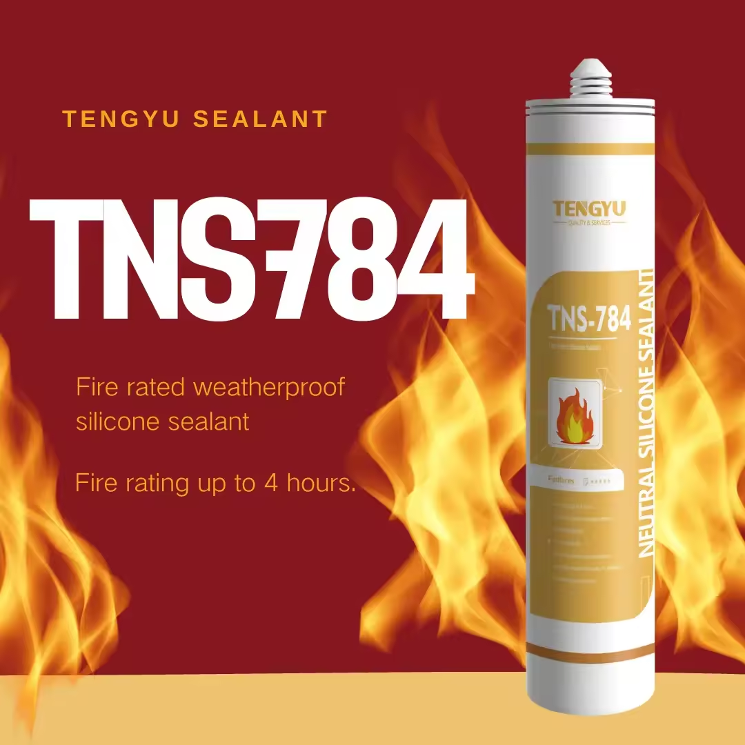 Hot Selling High Temp Custom White Grey Fire Rated Silicone Sealant