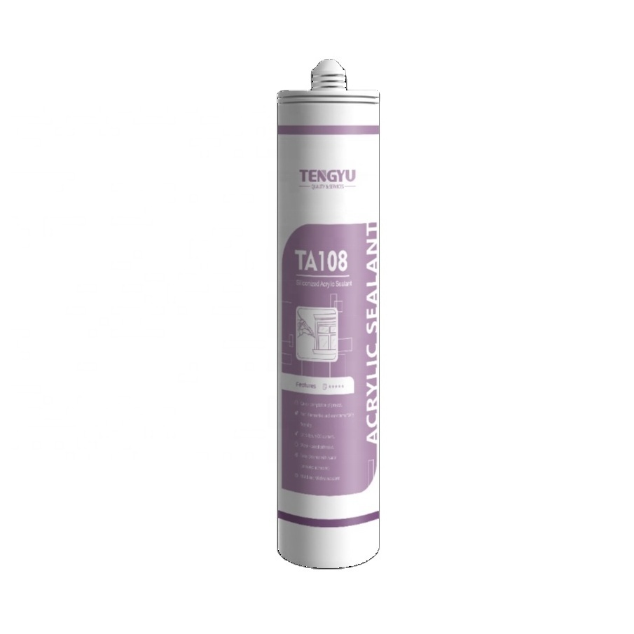 High caulking performance fast curing acrylic silicone sealant Siliconized Acrylic Sealant