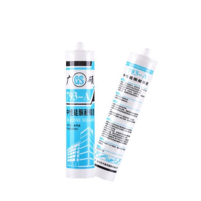 300 Degree caulk colored silicone fireproof waterproof high temperature sealant