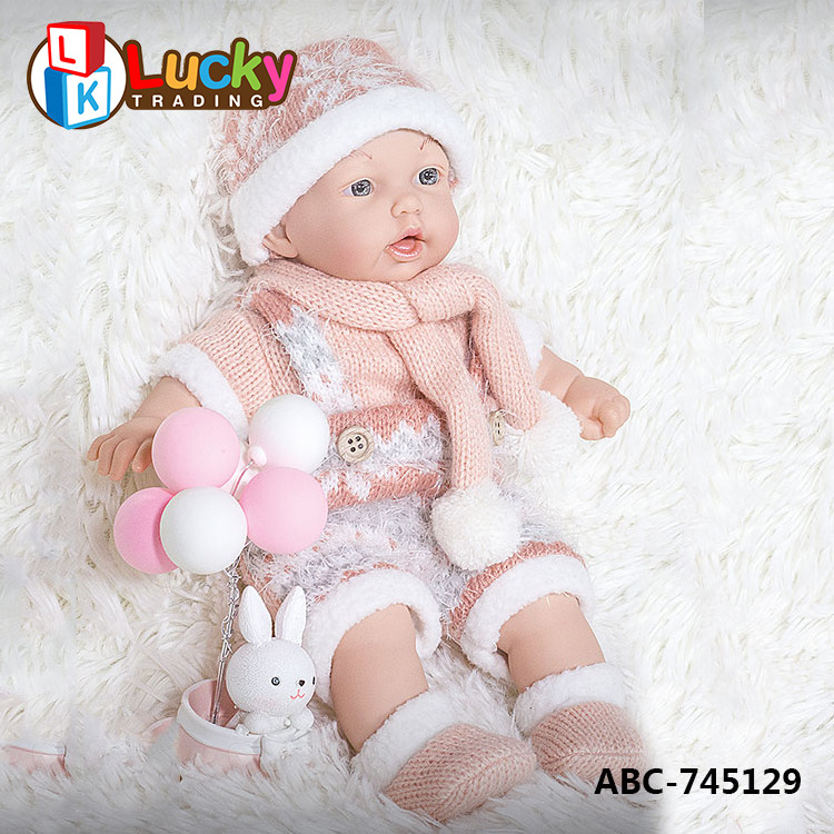 Custom Wholesale 11 Inch Silicone Reborn Simulation Vinyl bBaby Dolls