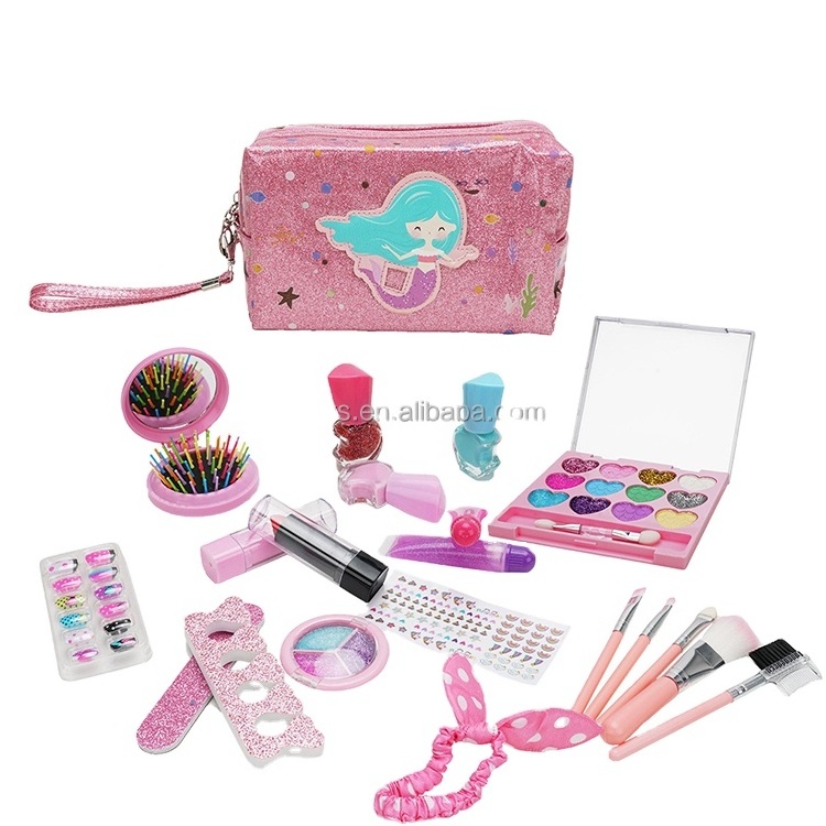 Beauty Make Up Set Kids Makeup Set Pretend Play Dress Up Princess Toy For Kids