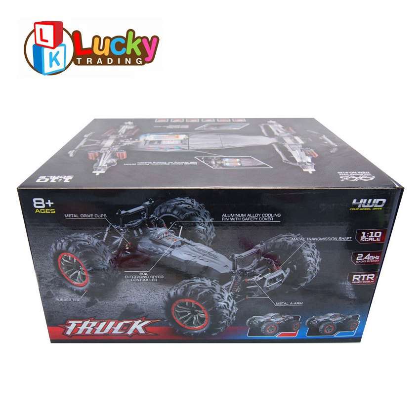 Cool Design 2.4G Electric High Speed Racing Model Car 1:10 Rc Truck For Kids