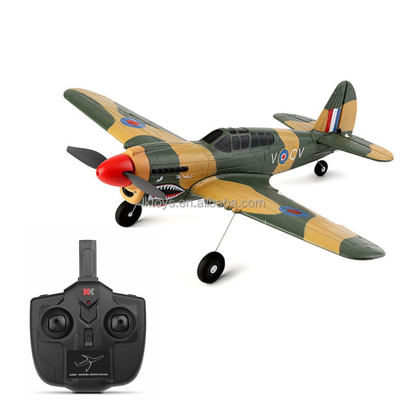 WLtoys RC Plane 2.4GHz 4CH Radio Control Camouflage Bubble Airplane Toys Model RC Foam Planes for Kids