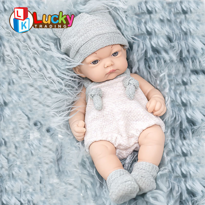 10inch Newborn Bebe Realistic Reborn Soft Full Body Silicone Lifelike