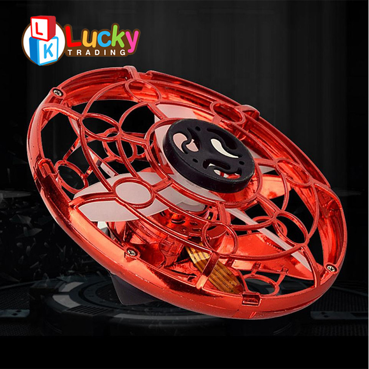 2023 New Toys Fidget Spinner Toy Induction Drone Hand Finger Spinner Mini UFO Top Flying Gyro