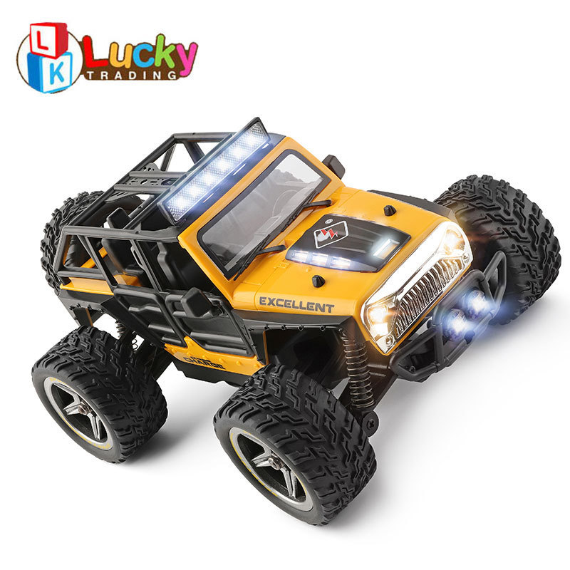 WLtoys 1/22 2.4GHz Remote Control 2WD Racing Car with Light off Road 22km/h High Speed Crawer RTR Lowrider Kid RC Toy Mini Car