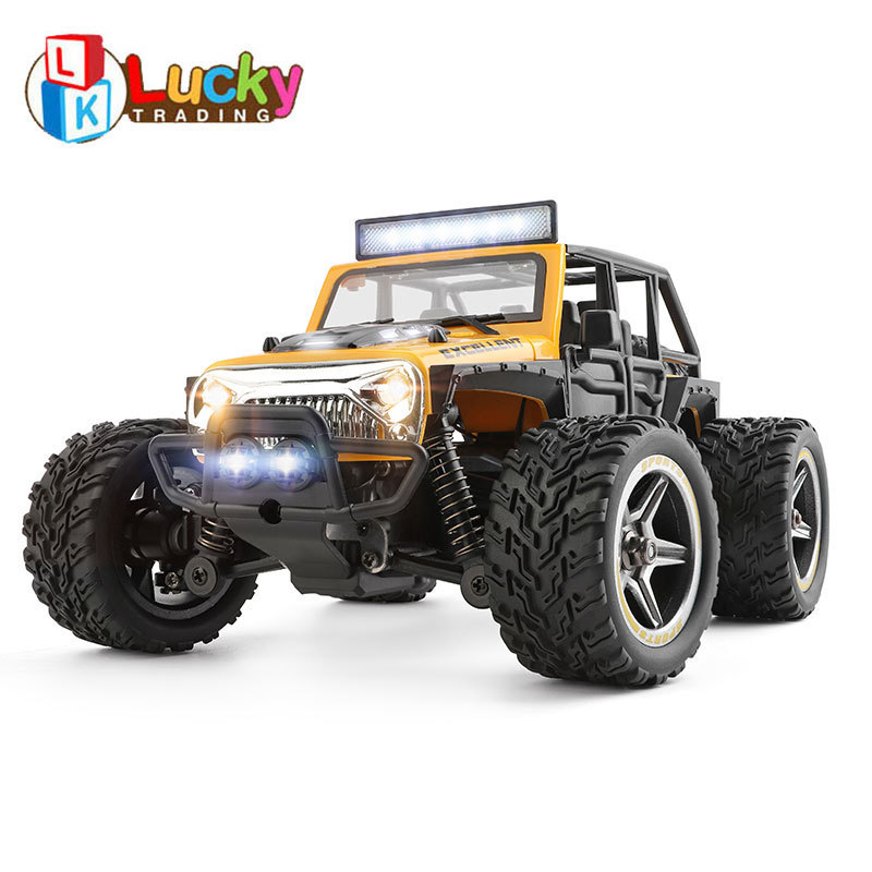 WLtoys 1/22 2.4GHz Remote Control 2WD Racing Car with Light off Road 22km/h High Speed Crawer RTR Lowrider Kid RC Toy Mini Car