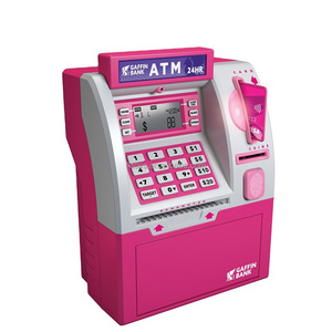 Electronic Savings Safe Machine Box Upgraded ATM Piggy Bank for Real Money for Kids