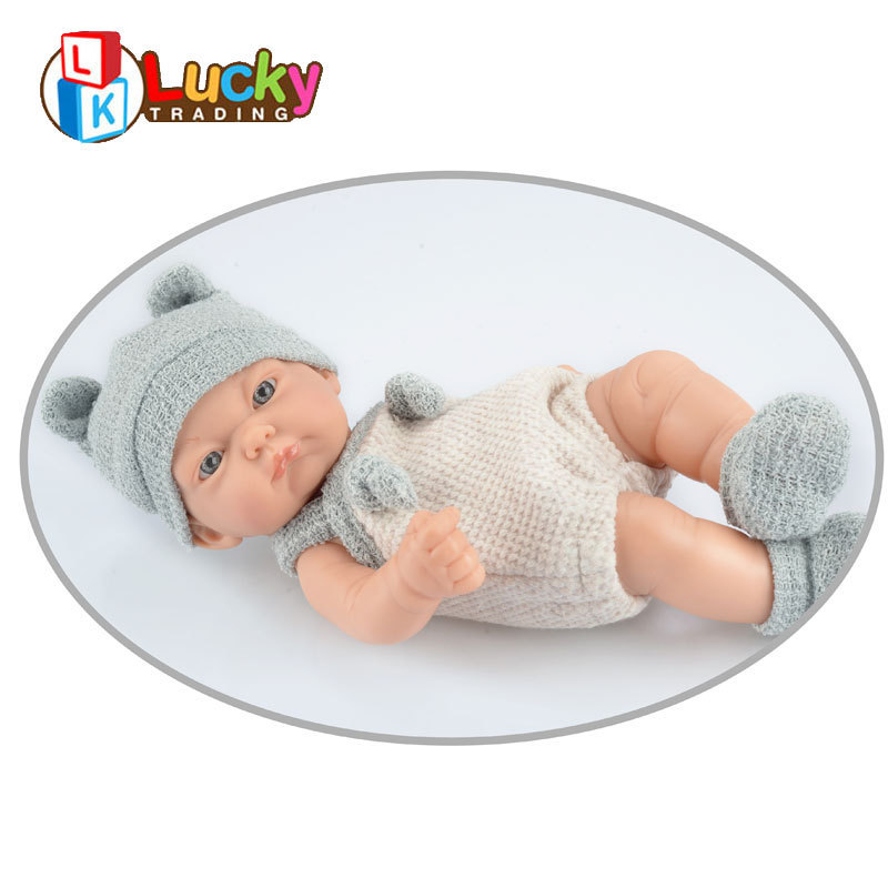 10inch Newborn Bebe Realistic Reborn Soft Full Body Silicone Lifelike