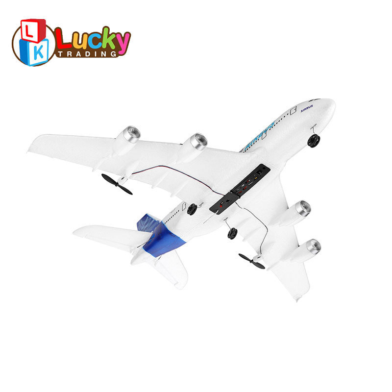 Super 2.4GHz 3CH 6Axis Gyro EPP Airbus A380 RC Airplane Toys Model for Kids