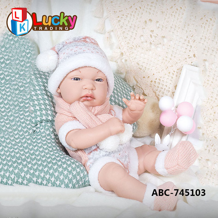 Custom Wholesale 11 Inch Silicone Reborn Simulation Vinyl bBaby Dolls