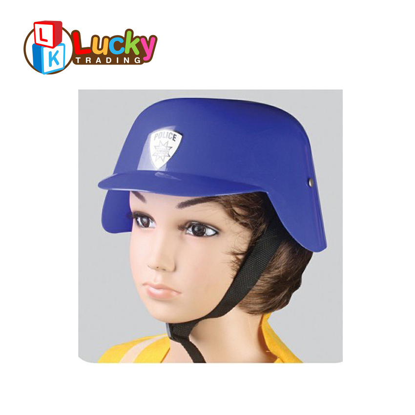 Kids Army Helmet Police Plastic Party Hat Plastic Toy Soldier Hat For Pretend Play