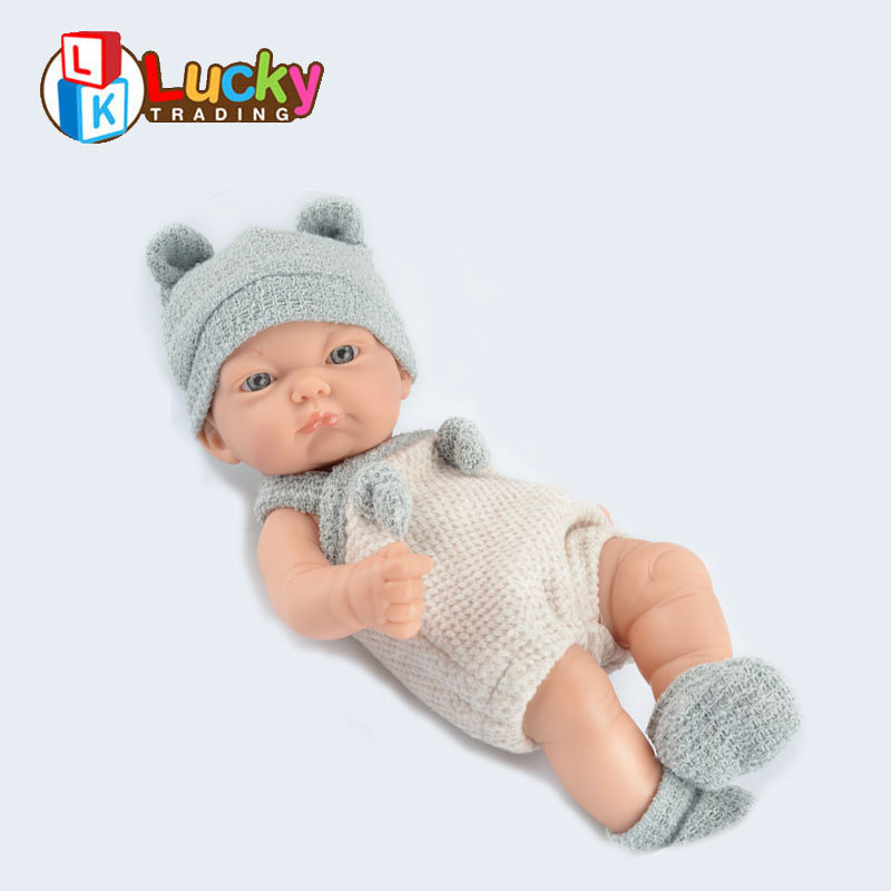 10inch Newborn Bebe Realistic Reborn Soft Full Body Silicone Lifelike