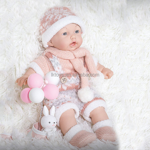 Custom Wholesale 11 Inch Silicone Reborn Simulation Vinyl bBaby Dolls