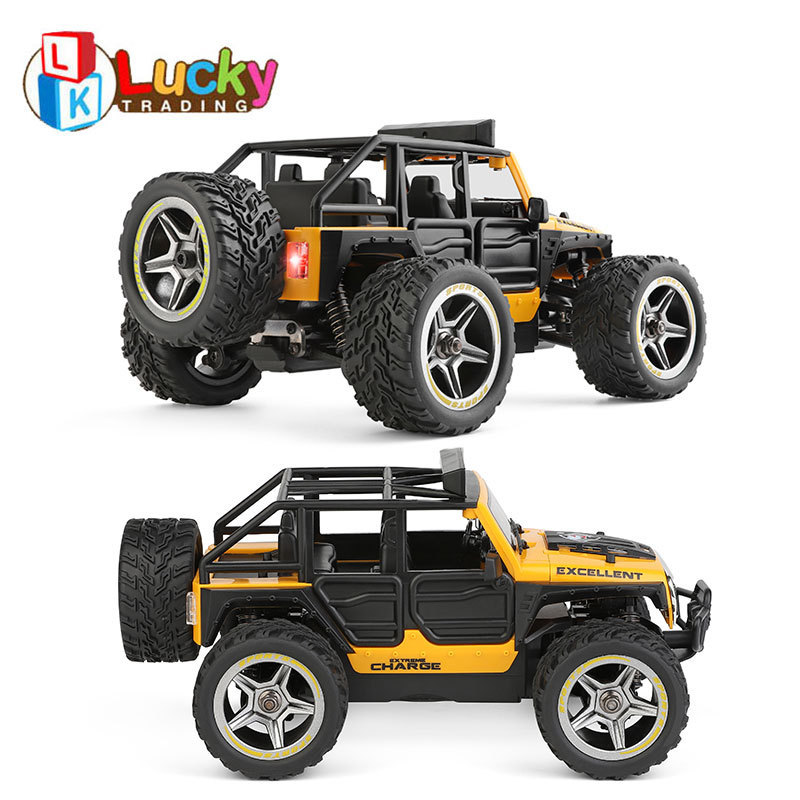 WLtoys 1/22 2.4GHz Remote Control 2WD Racing Car with Light off Road 22km/h High Speed Crawer RTR Lowrider Kid RC Toy Mini Car