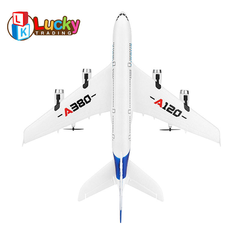 Super 2.4GHz 3CH 6Axis Gyro EPP Airbus A380 RC Airplane Toys Model for Kids