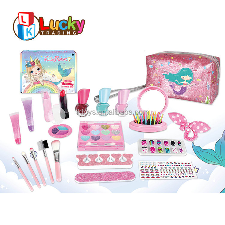 Beauty Make Up Set Kids Makeup Set Pretend Play Dress Up Princess Toy For Kids