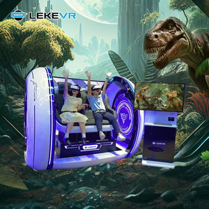 LEKE VR Attraction Game Coin Operated 9D Virtual Reality 9D Motion Cinema Simulator VR