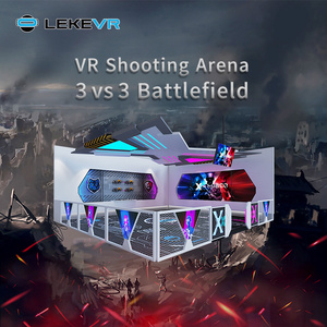 LEKE VR Franchise Virtual Reality Game Simulador Vr Big Space Standing Platform Interactive VR