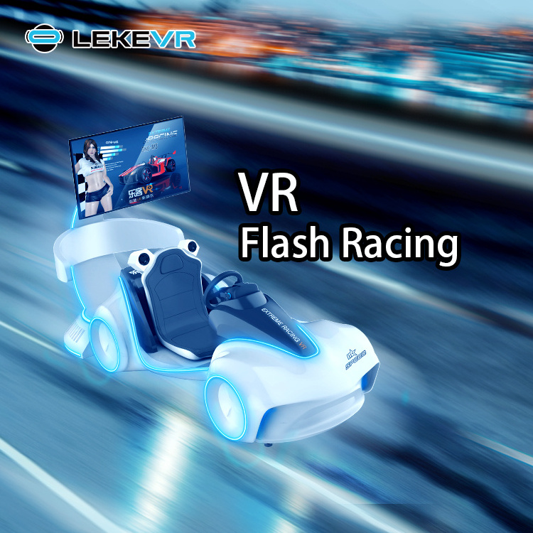 LEKE VR Flash Racing VR Arcade Games Driving Simulator 9D VR Racing Car Simulator