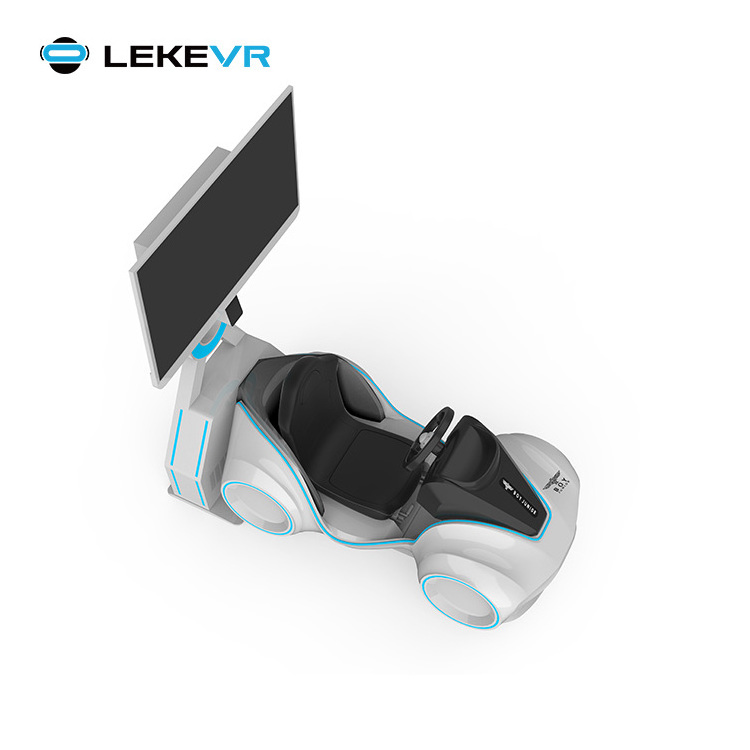 LEKE VR MINI Flash Racing 9D Simulation Games Simulador De Auto Simulator Machine