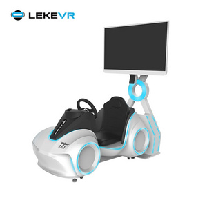 LEKE VR MINI Flash Racing 9D Simulation Games Simulador De Auto Simulator Machine