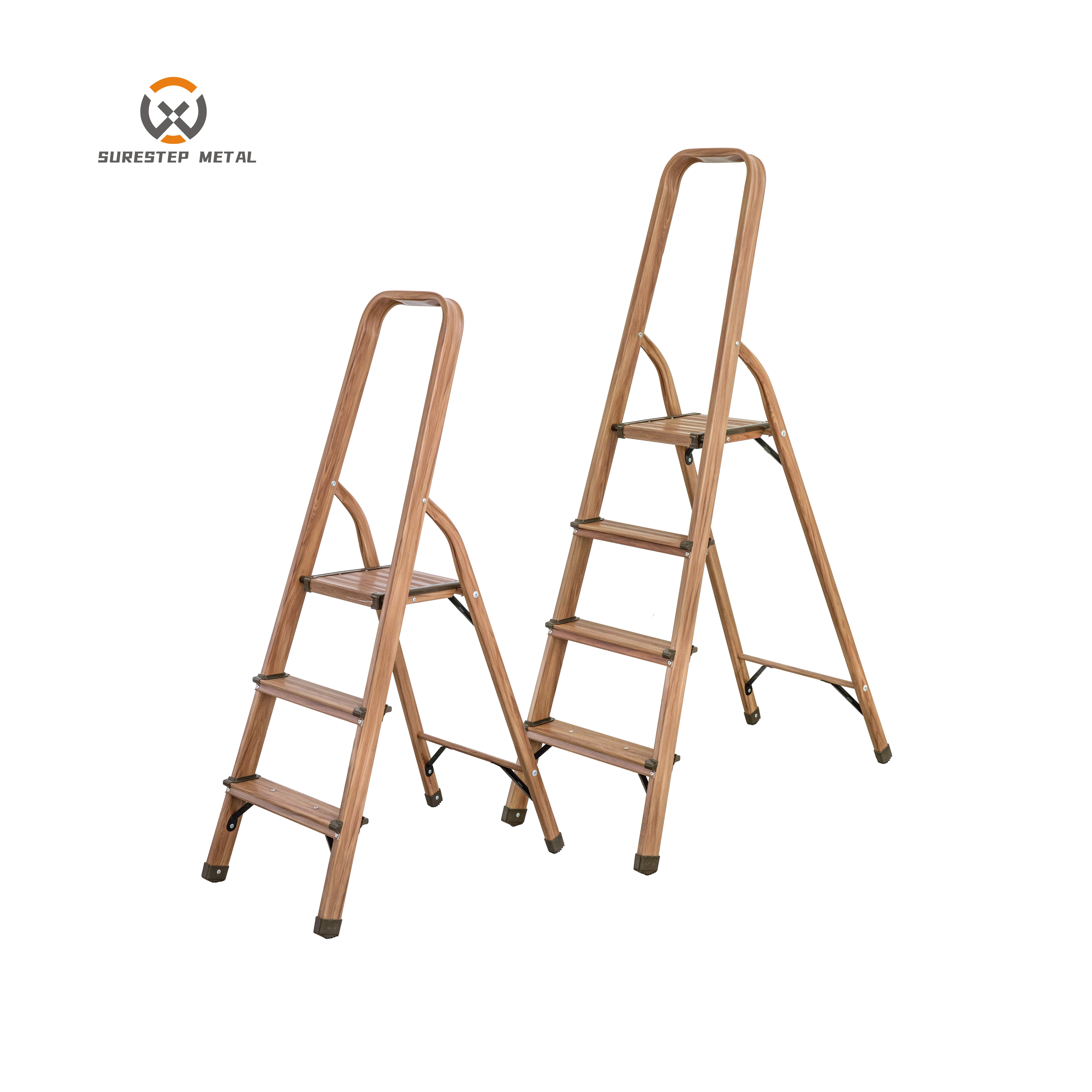 Aluminum Portable Ladders 3/4 /5/6 Steps Folding Aluminum Household Ladder