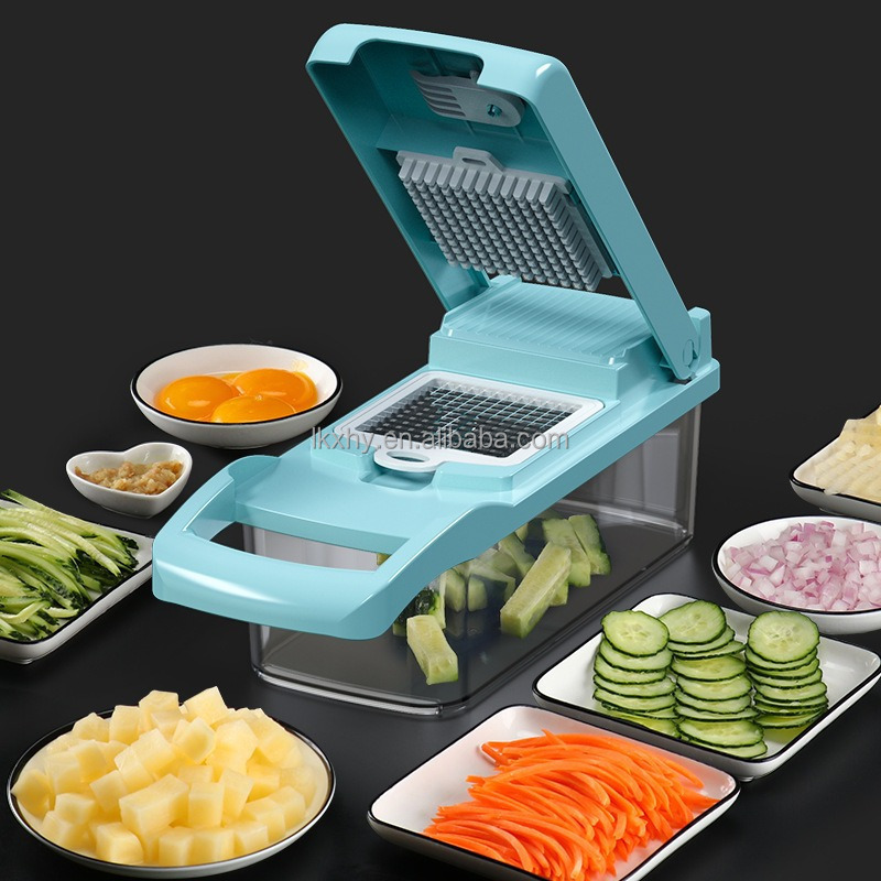 13 In 1 Multi-function Potato Carrot Cucumber Cutter Grater Shredders With Strainer / Kitchen Fruit And Vegetable Tools