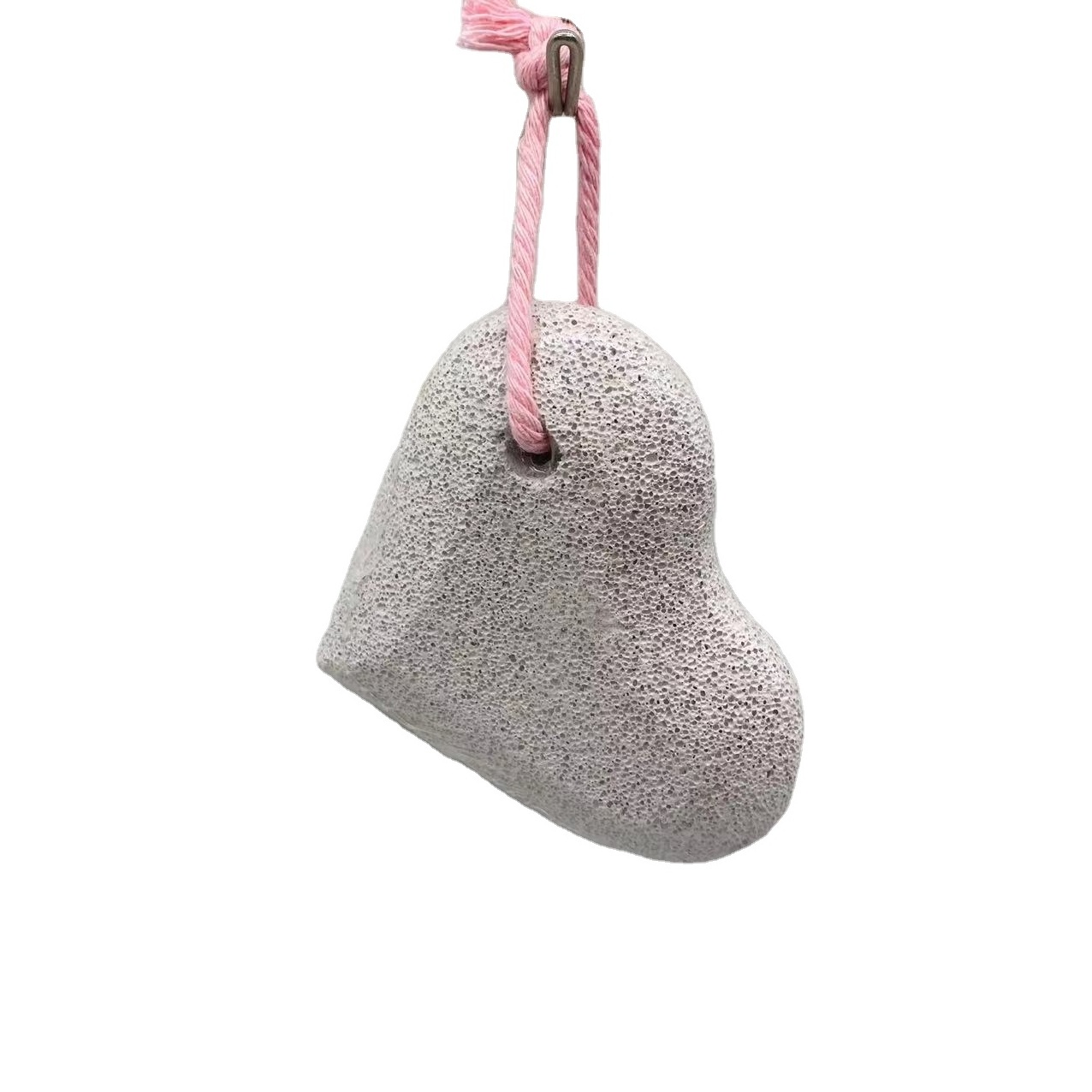 Heart Shape Natural Lava Pumice Stone Pedicure Exfoliator Callus Remover for Dead Skin, Hard Skin and Foot Scrubber