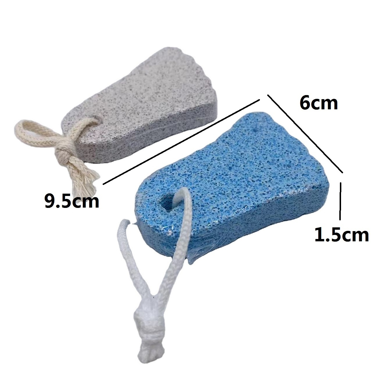 Natural Lave Foot Shape Pumice Stone for Feet and Hand Small Callus Remover Foot Scrubber Pumice Stone