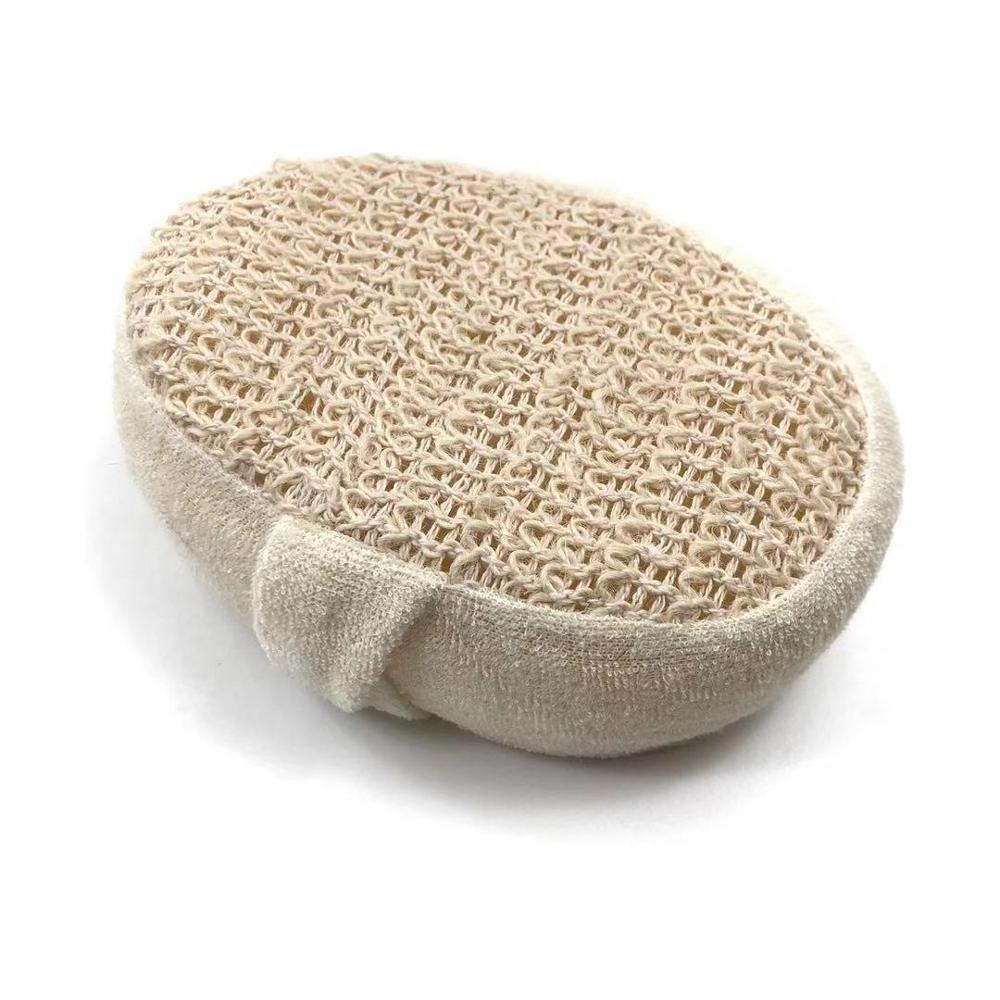 Body care linen shower exfoliating natural eco friendly scrubbing bath sponge