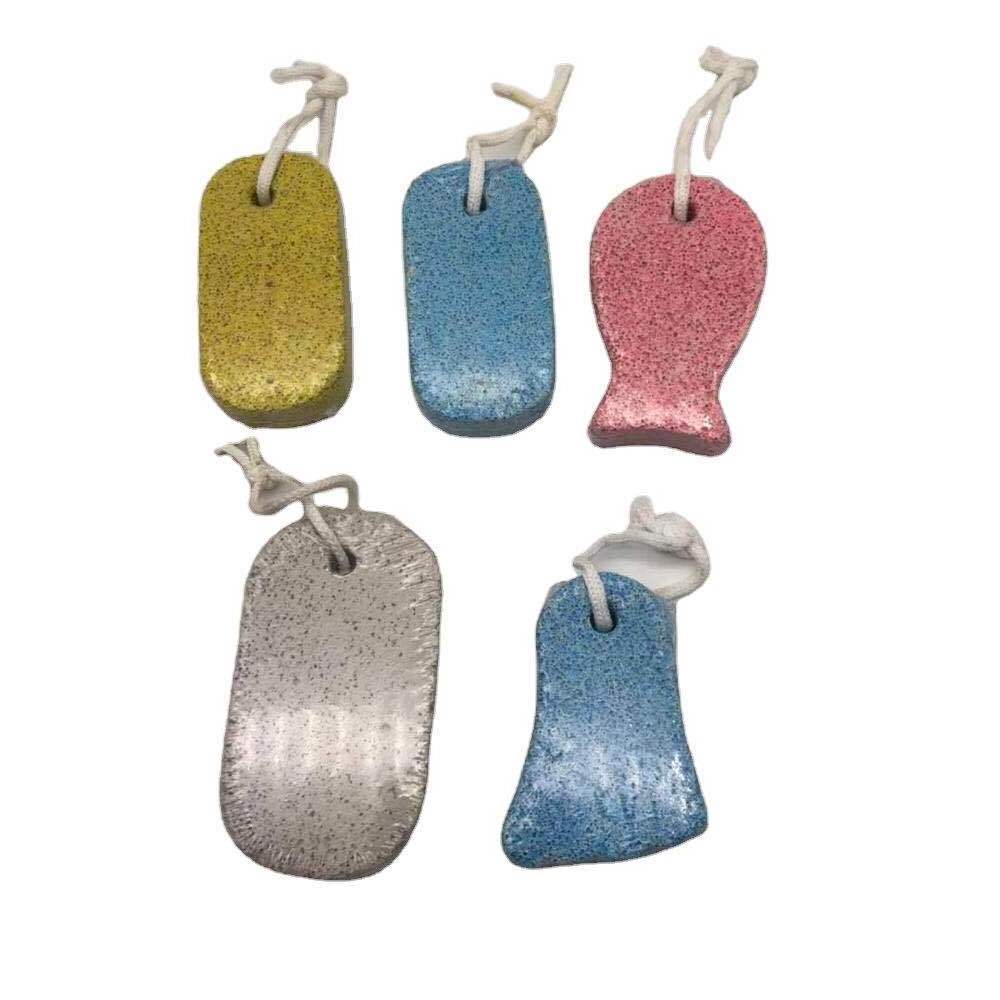 Many Shape And Colors Pumice Stone For  Foot Scrubber Pumice Stone