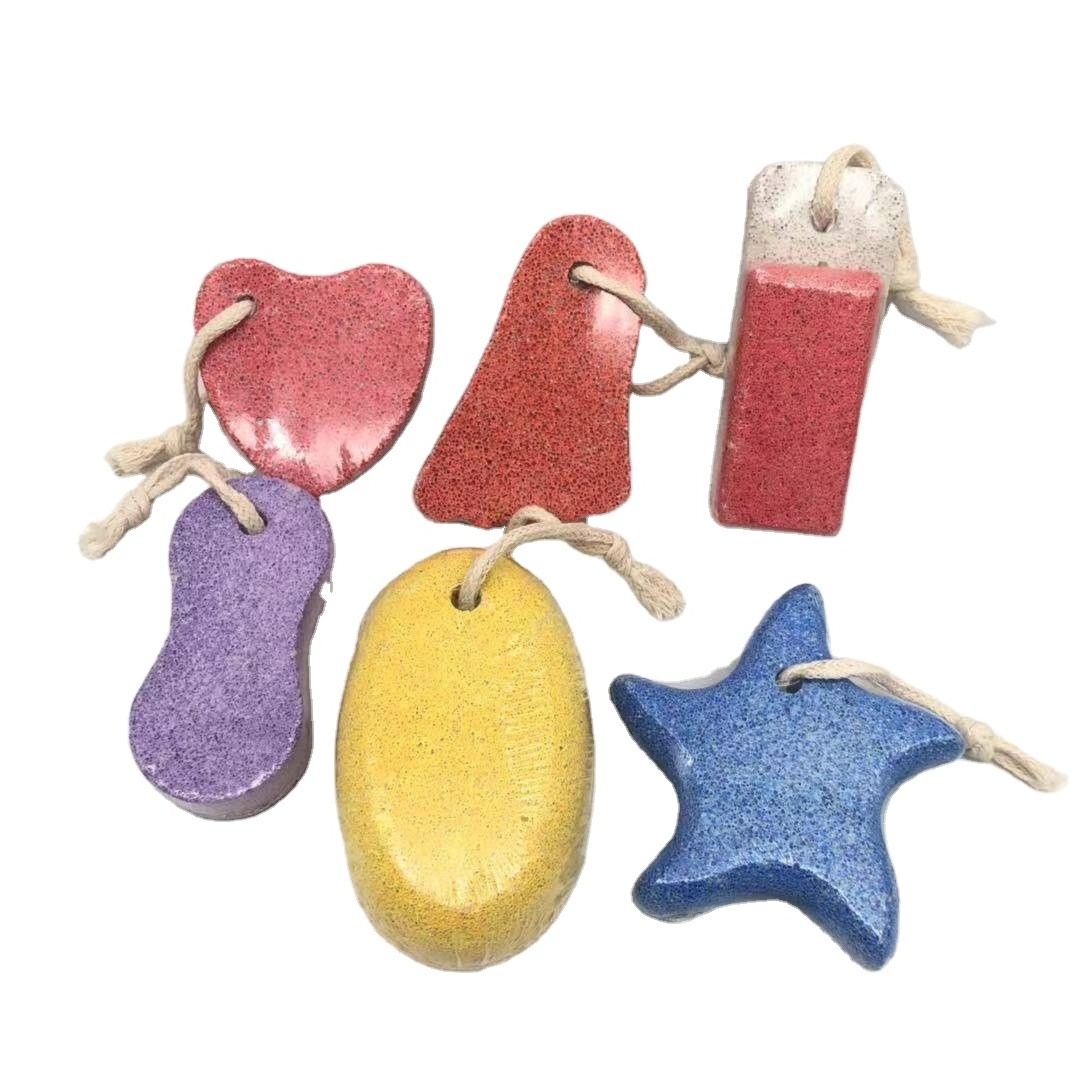 Promotional Various Shaped Pumice Stone Foot Scrubber Shower Pumice Stone