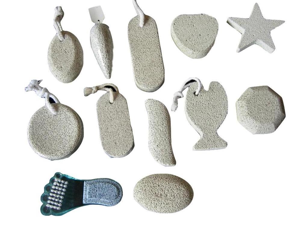 Many Shape And Colors Pumice Stone For  Foot Scrubber Pumice Stone