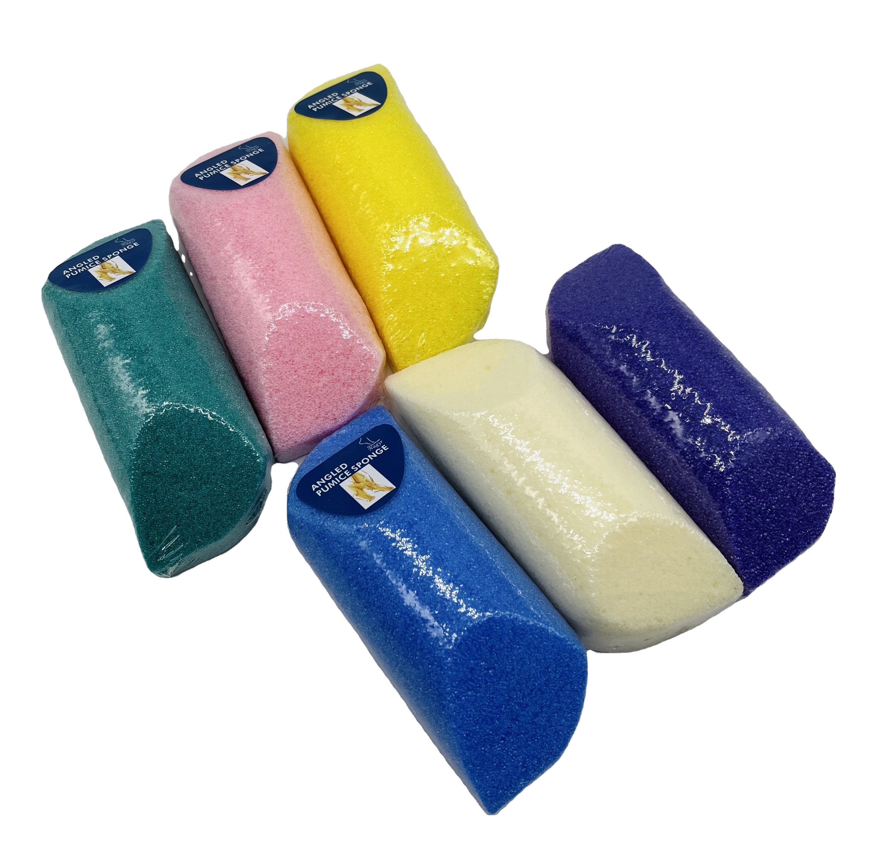 Angled Pumice Sponge Exfoliation Callus Removal PU Foot Pumice Sponge Scrubber