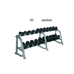 Hot Sale Fitness Equipment 20 Pair Vertical Dumbbell Rack Set