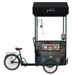 Factory price vending street food use outdoor mobile ice cream truck cart kiosk vans  shop cart