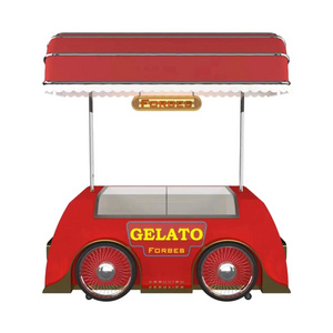 New design Food cart removable  street cart ice cream coffee cart