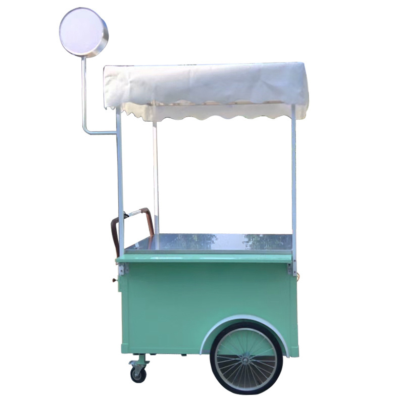 Ice cream vending truck  customized Prosky Mobile Mini Street  Food Stall Cart For Thailand