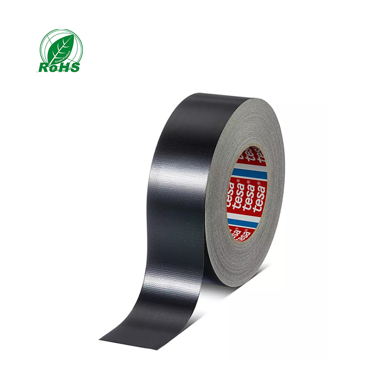 Waterproof Sandblasting shielding cloth tape tesa 4687 sliver&black&white 25m Wire binding Strapping cloth duct adhesive tape